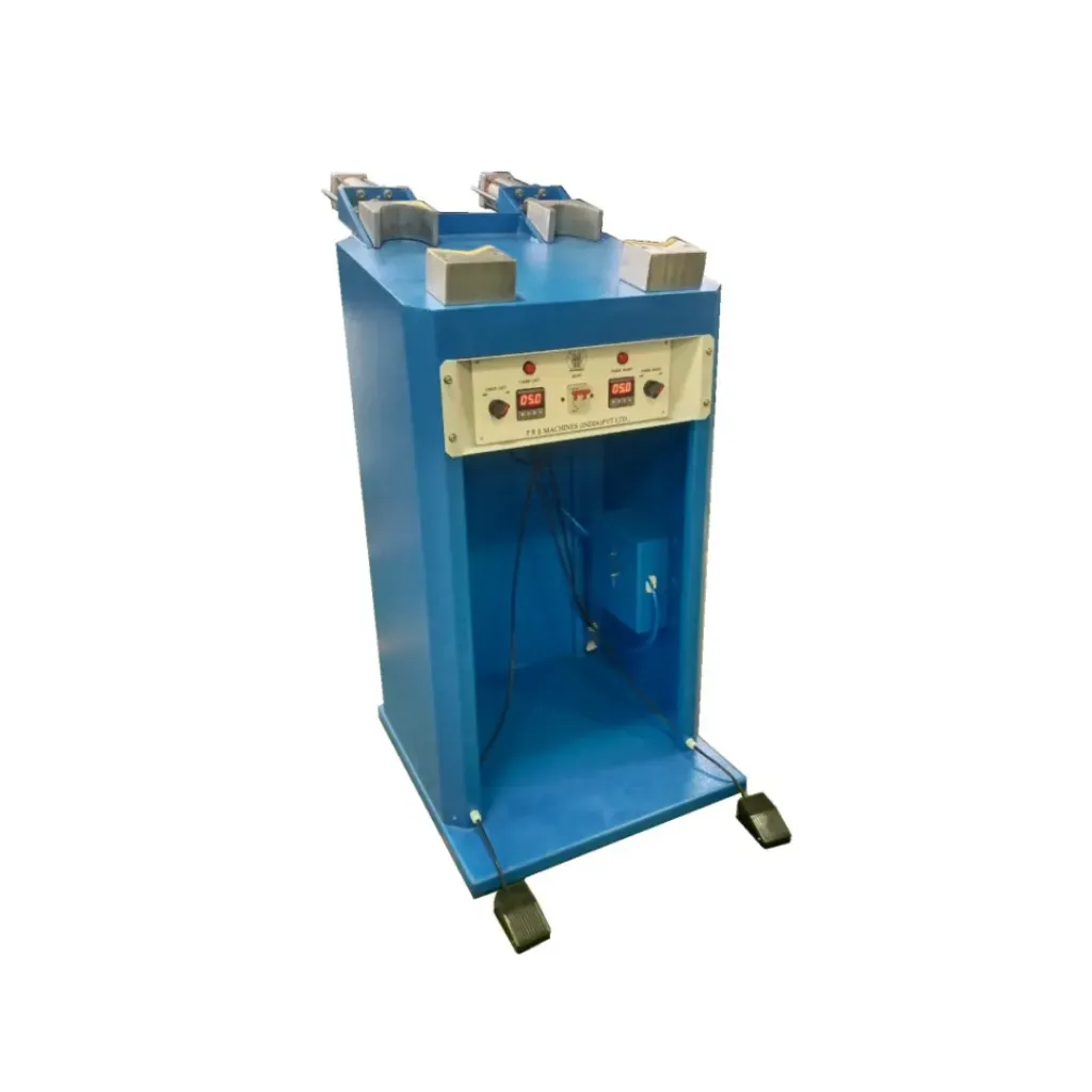 Toe Cap Attaching Machine
