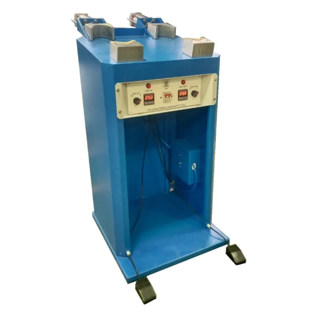Toe Cap Attaching Machine