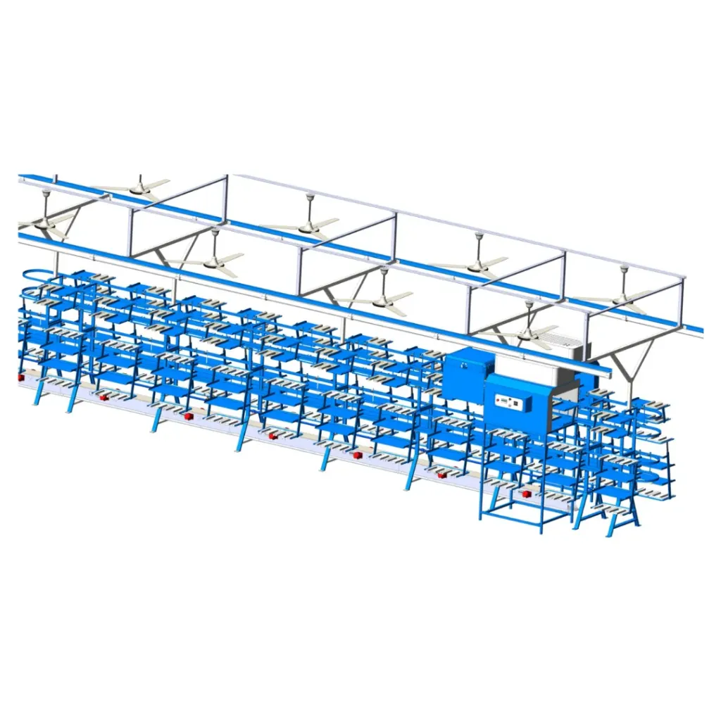 Full Shoe Conveyor with Online Reactivation
